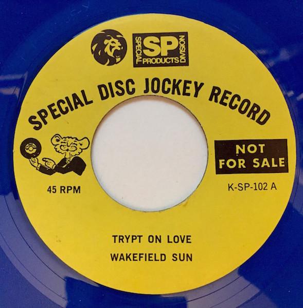 

7-дюймовая пластинка WAKEFIELD SUN Trypt On Love KSP102 MGM Records США Великобритания SoulFunk Б/у