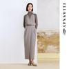 2026 Early Spring Wool Blend Vest Dress Knit Set
