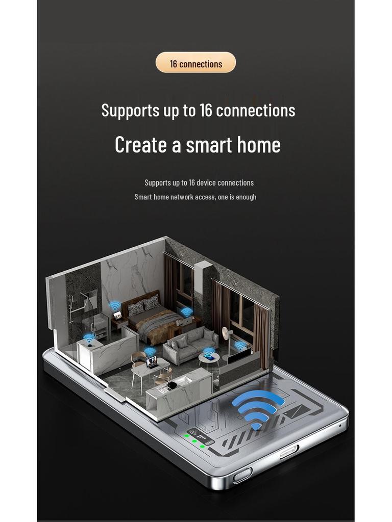 Upvote MiniTurbo Portable No-SIM WiFi, Wireless Network, Tri-Network Universal Data Device