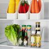 Organizzatore Scatole Porta Alimenti Porta Oggetti Vari Contenitore Inclinato Classifica Conservazione Plastica Dormitorio Soggiorno Scaffale da Tavolo Conservazione Frigorifero