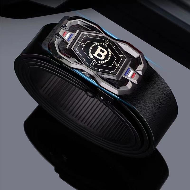 

Интернет Мужской Беззубый Ремень с Автоматической Пряжкой Повседневный Брючный Ремень Много 120cm