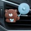 Cute Small Animals Car Decoration Air Purifier Air Conditioner Outlet Decoration Car Accessories Interior Fixation Perfume Decor