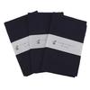 Iroha Colored Solid Tenugui Hand Set of Made In Dark No Fray 90 X 33 Cm Towels, 3, 100% Cotton, Japan, Blue, Prevention,