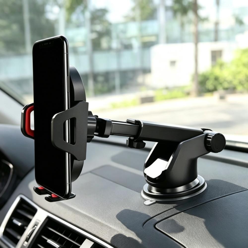Suction Cup Mobile Phone Bracket Rotate Clip Stand Dashboard Bracket Cell Phone Support