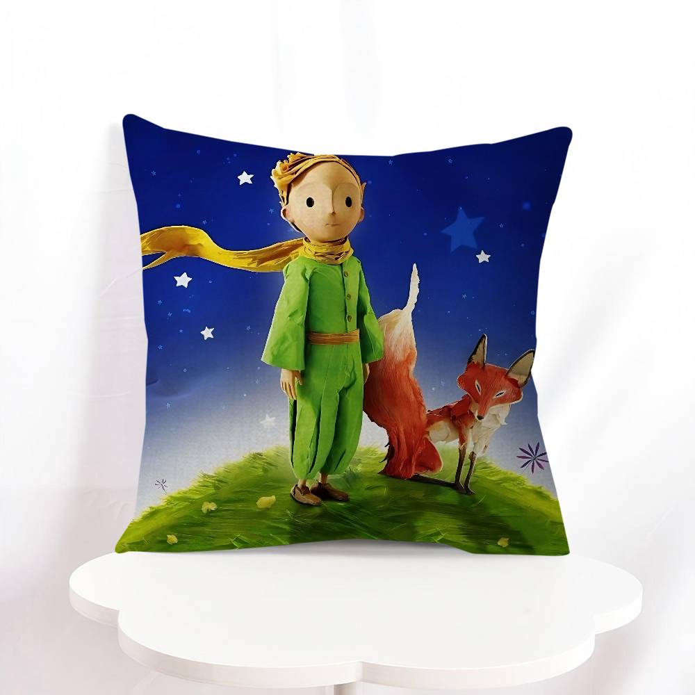 Poszewka na poduszkę Le P-Petit Prince Kreskówka Prezent Poszewka na poduszkę Sypialnia Dom Kanapa Krzesło Siedzenie Dekoracja Poszewka na poduszkę
