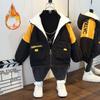 Abrigo grueso para niños Otoño e invierno Abrigo polar informal para niños