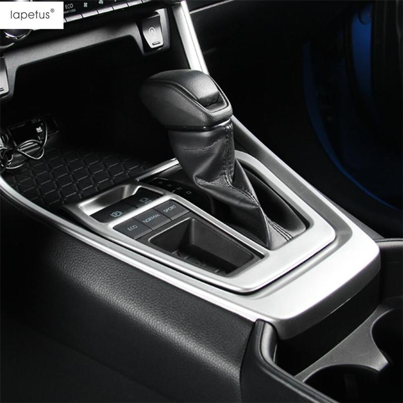 Central Control Gear Shift Panel Frame Decoration Cover Trim For TOYOTA RAV4 RAV 4 XA50  - 2024 ABS Carbon Fiber Accessories