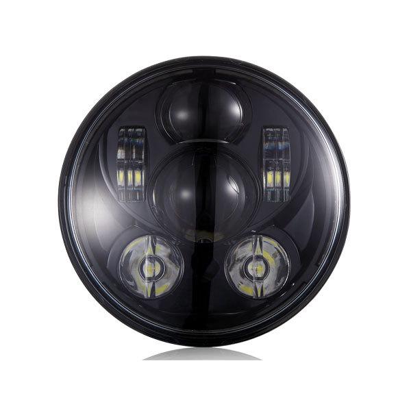 Harley-Compatible 45W 5.75" Motorcycle High/Low Beam Headlight