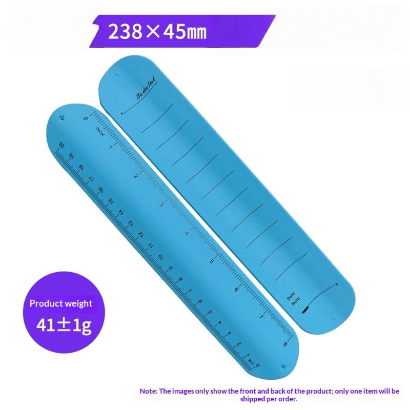 New New 1Pcs Waterproof Erasable With Scale Silicone  Wristband Reusable Writeable To-do List Wrist Strap For Forgetful Elderly