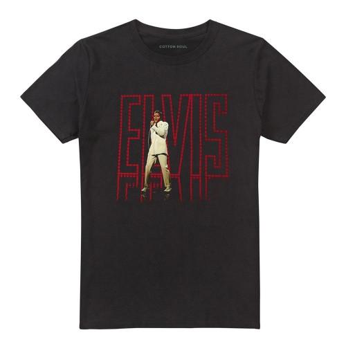 Elvis Presley Unisex Erwachsenen 68 Alben T-Shirt