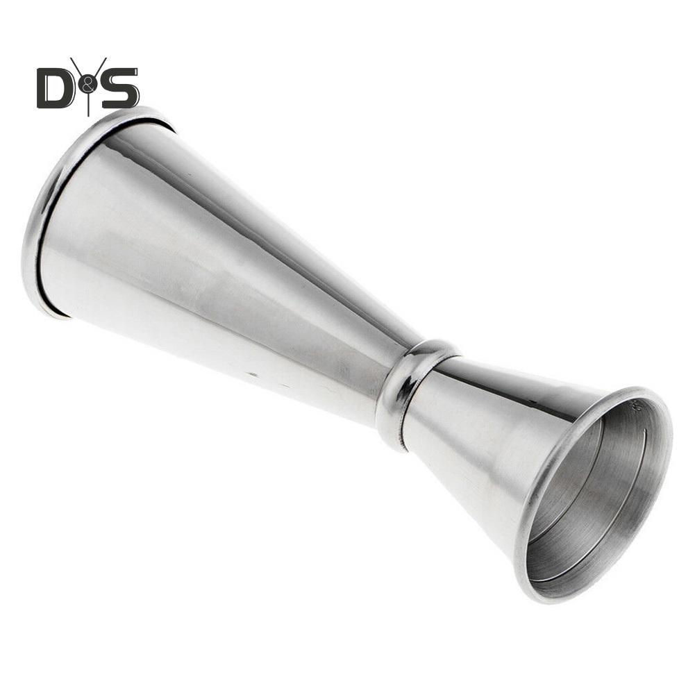 Stainless Steel Cocktail Jigger Double Shot Measuring Cup Kitchen Tool