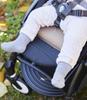Stokke (Official) YOYO Leg Rest, Black, W32.7cm X H4.4cm X D16.3cm, 646701