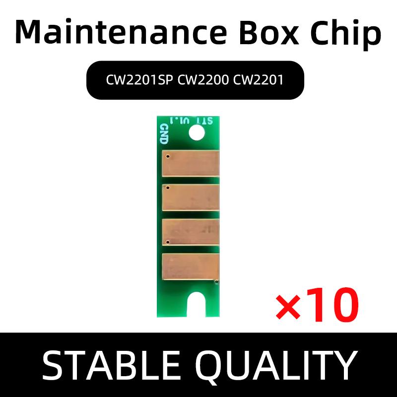 CW2200-2201 ink cartridge chip For Ricoh CW2200SP CW2201SP maintenance box zeroer chip