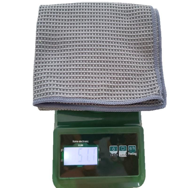Cross-Border Fine Fiber Waffle Weave Absorbent Glass & Car Detailing Towel