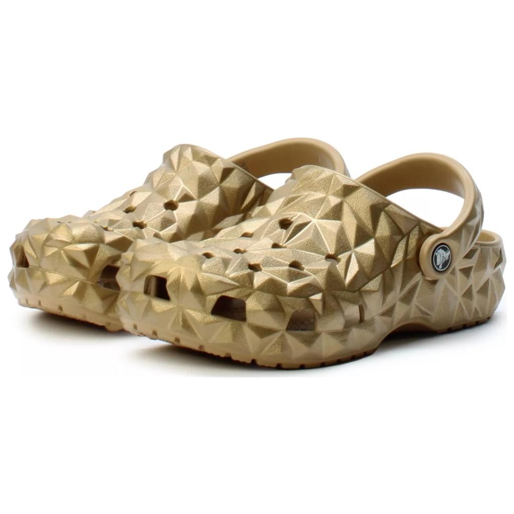 Crocs Klassischer metallischer geometrischer Clog Gold Unisex 210002-710