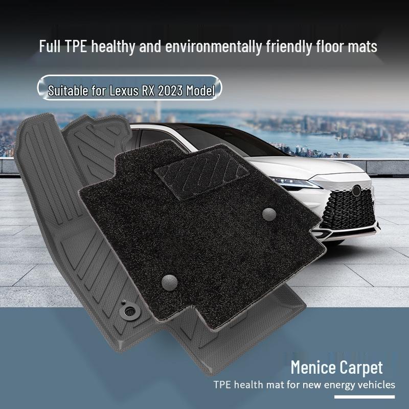 Lexus RZ 23-24 TPE All-Weather Floor and Trunk Mats