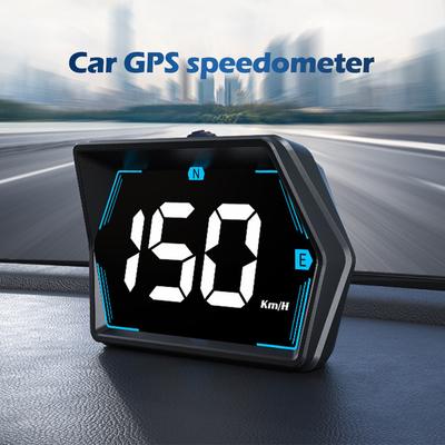 Affichage tête haute pour voiture, compteur de vitesse numérique, GPS, affichage KMH/MPH, USB, pour camion, moto, accessoires automobiles