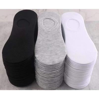 5 Pairs Socks Men's Women's Short Socks Summer Thin Section Tide Spring and Autumn Days Boat Socks Anti-odour Sweat Breathable Shallow Mouth Low-top