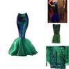 Sexy Halloween Mermaid Costume With Sequin Skirt For Women