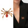 Wind Diamond Spider Animal Brooch, Fashionable Personalized Coat, Suit And Clothing Accessories Factory