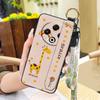 Lanyard Back Cover Phone Case For Tecno Spark30 4G/KL6 Phone Holder Dirt-resistant Anti-dust Fashion Design Durable Cute