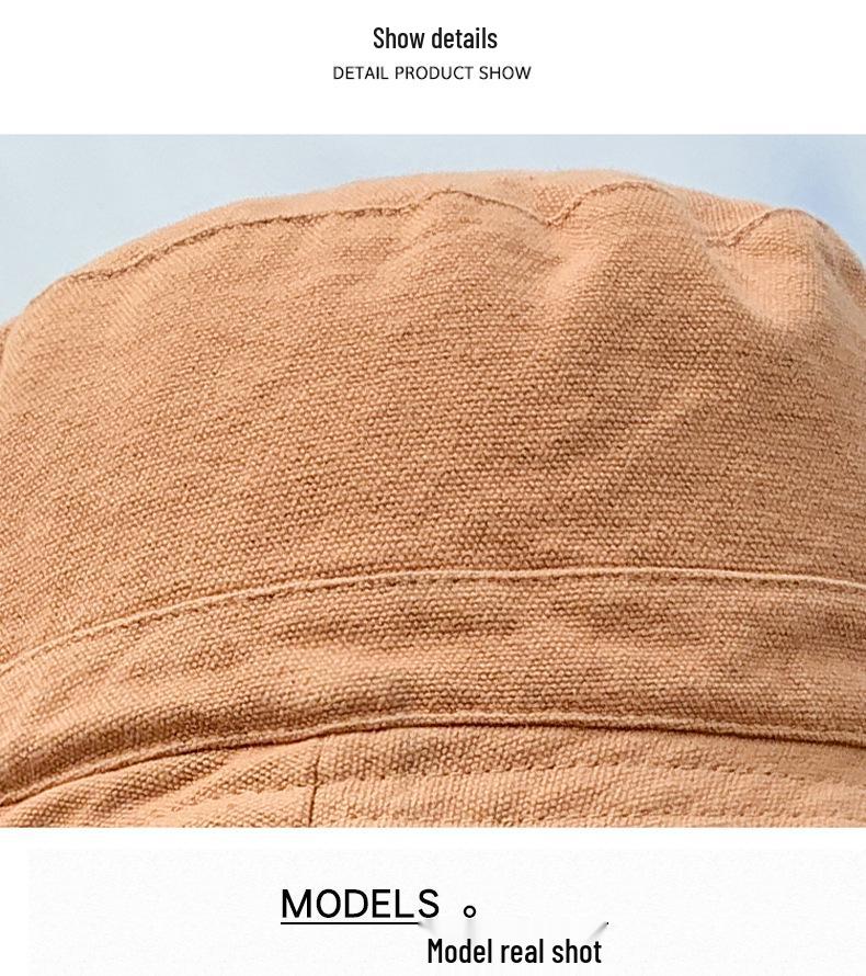 Cappello a secchiello in denim da donna - Cappello estivo traspirante per la protezione solare