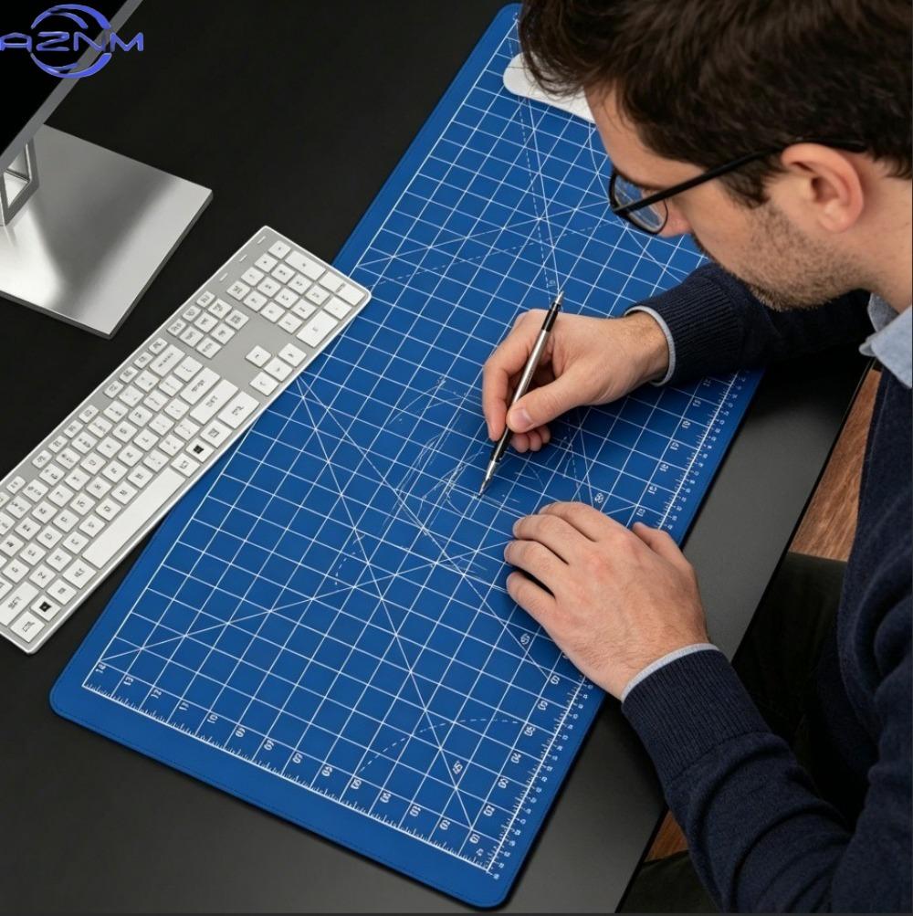 Self Healing Cutting Mat Mouse Pad Extra Big Scale Grid Desk Mat For Craft Sewing Drawing Gaming Keyboard Pad NonSlip Play Mat
