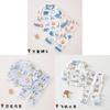 Baby Boys Girls Cotton Pajama Sets With Antibacterial Fabric For Newborns
