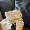 Large-capacity Diamond Bag, New Chain Bag, High-end Sense of Foreign Style, Versatile Single Shoulder Messenger Tote Bag