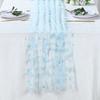 Butterfly Themed Mesh Flocking Table Runner Table Flag For Butterfly Birthday Baby Shower Wedding Home Holiday Table Decor