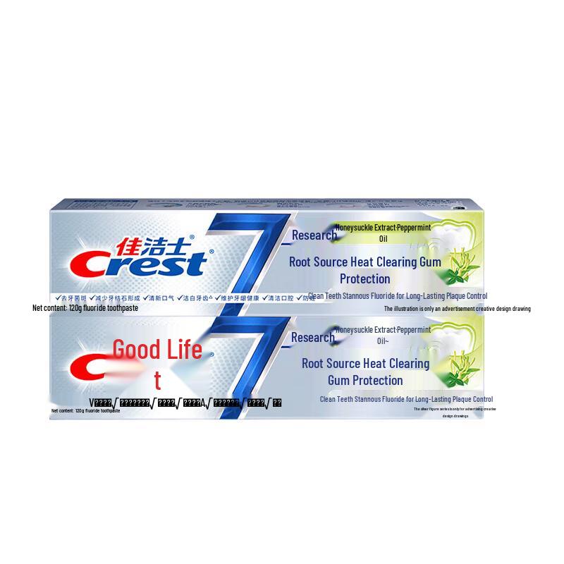 Crest Gum Detoxify Toothpaste Twin Pack