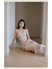 Off-Shoulder Floral Maxi Dress for Women, Slimming Mesh Waist, Gentle Summer Style