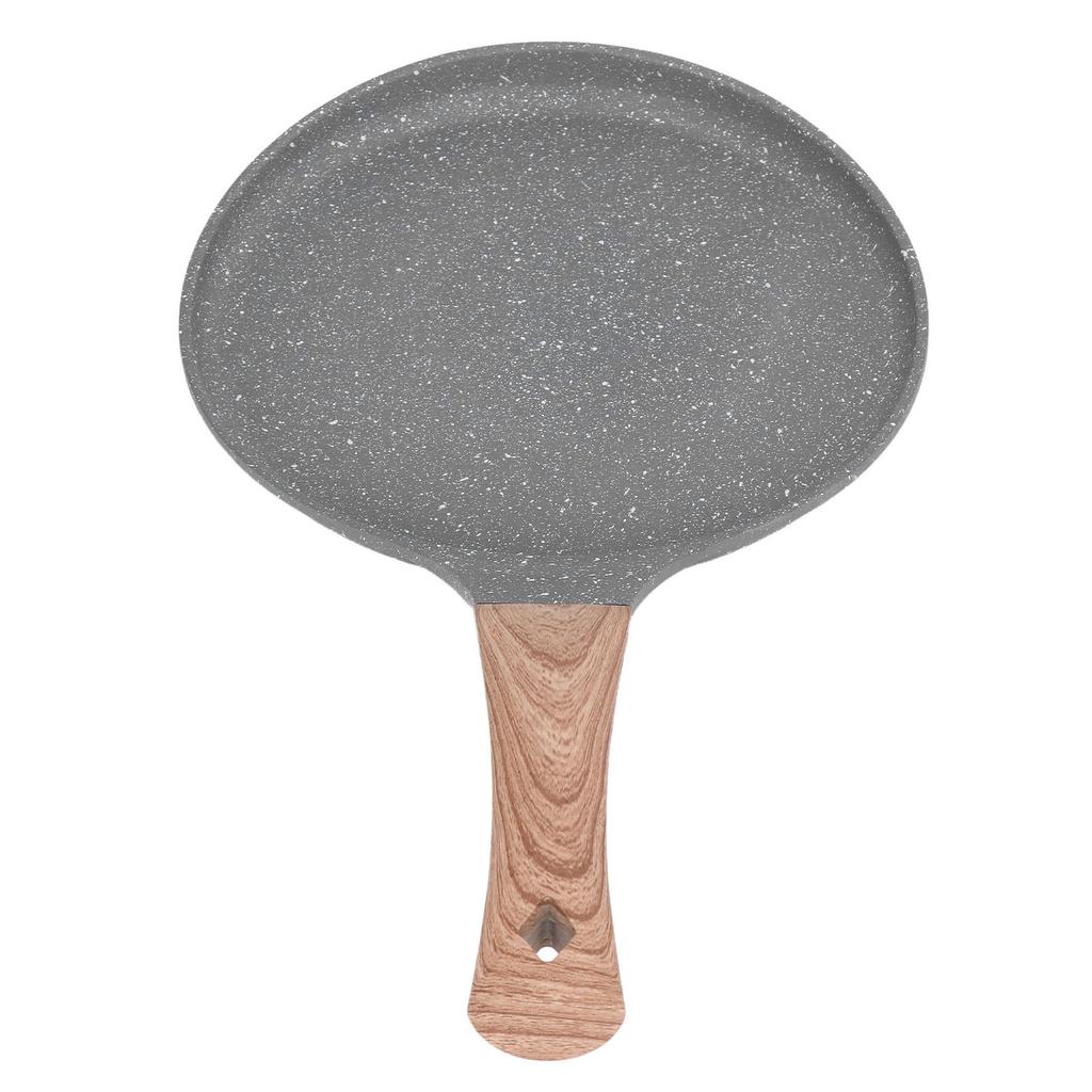 Frying Pan with Magnetic Base Rapid Heat Conduction Prevents Stick Aluminium Alloy Pancake Pan for