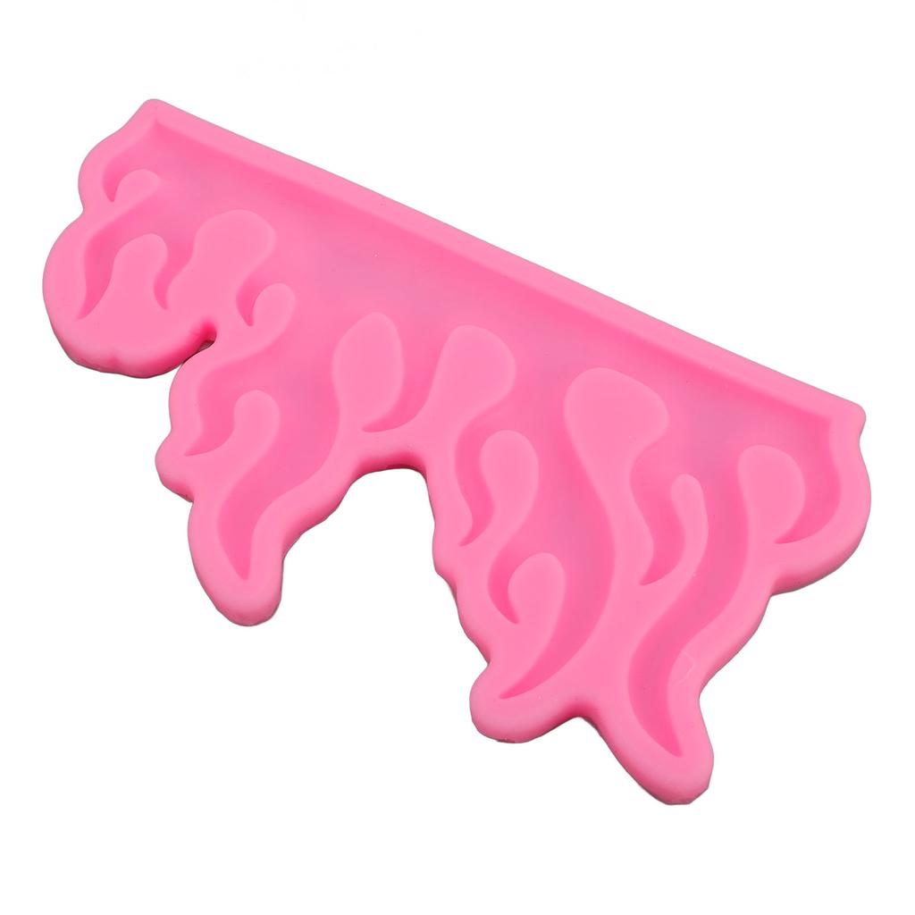 Plamen Fondánový Model Multifunkční Oheň Zdobení Dortů Silikonový Model pro Ruční Práci