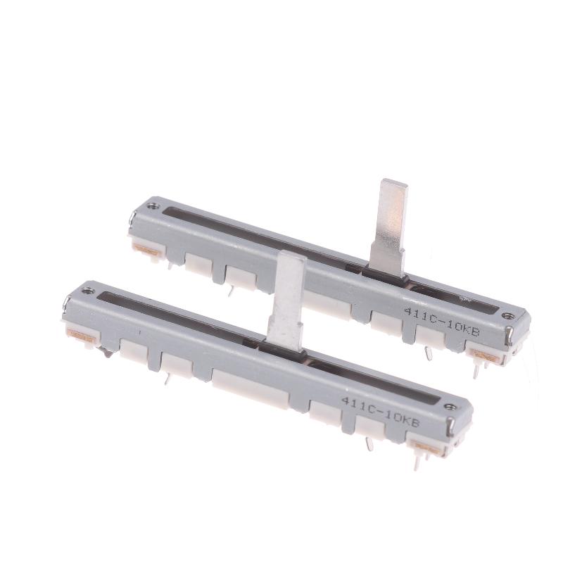 1/2Pcs 60Mm Straight Slide Potentiometer 6 Pin High Precision For Audio Mixer Amplifier Diy Audio Equipment