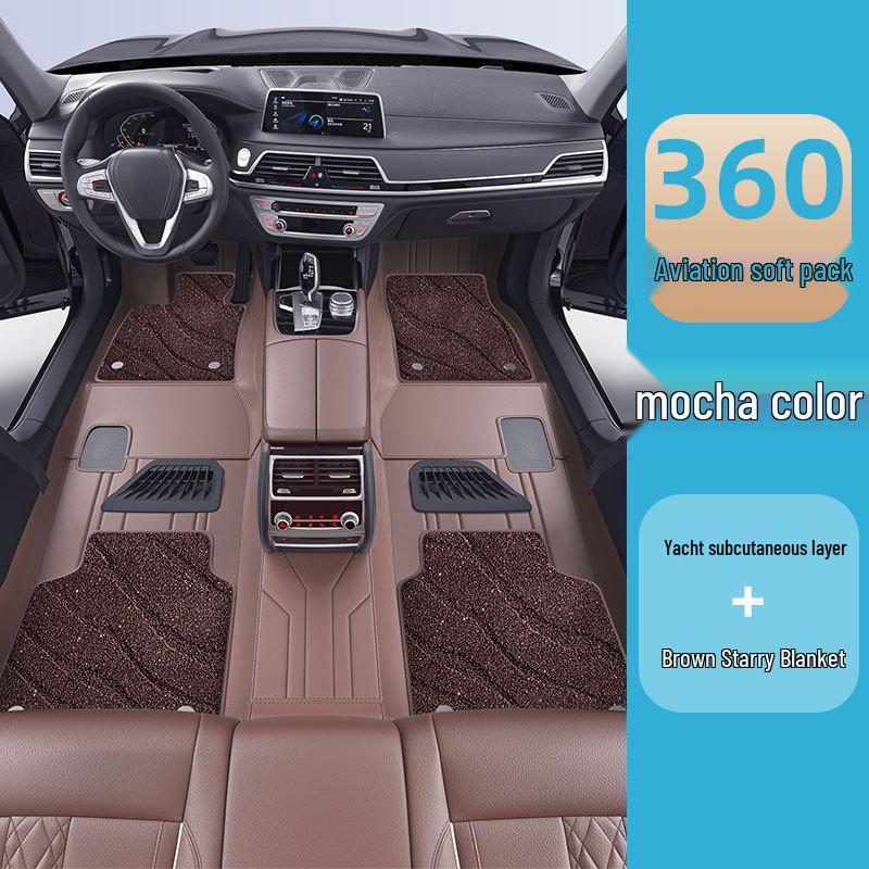 BYD U7, U8, U9 Full Coverage Aviation Soft Foot Mats