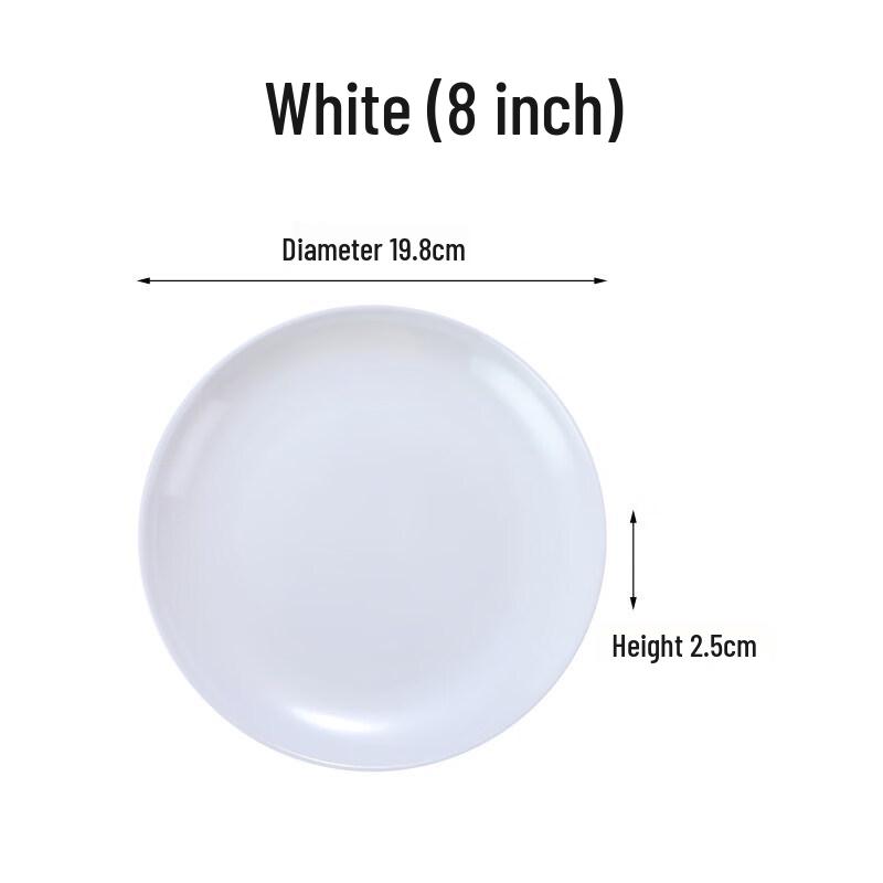 Commercial Melamine Dinner Plate