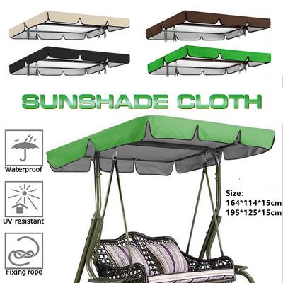 Universelle Sonnenabdeckung für Outdoor-Gartenschaukel, Staubschutzhülle, Baldachin-Abdeckstoff