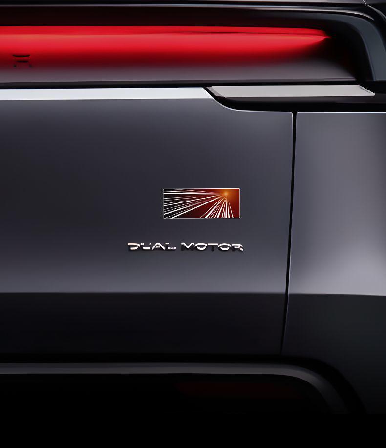 Tesla Model Y/3 Znak na kufr Pryskyřičná Dekorační Nálepka