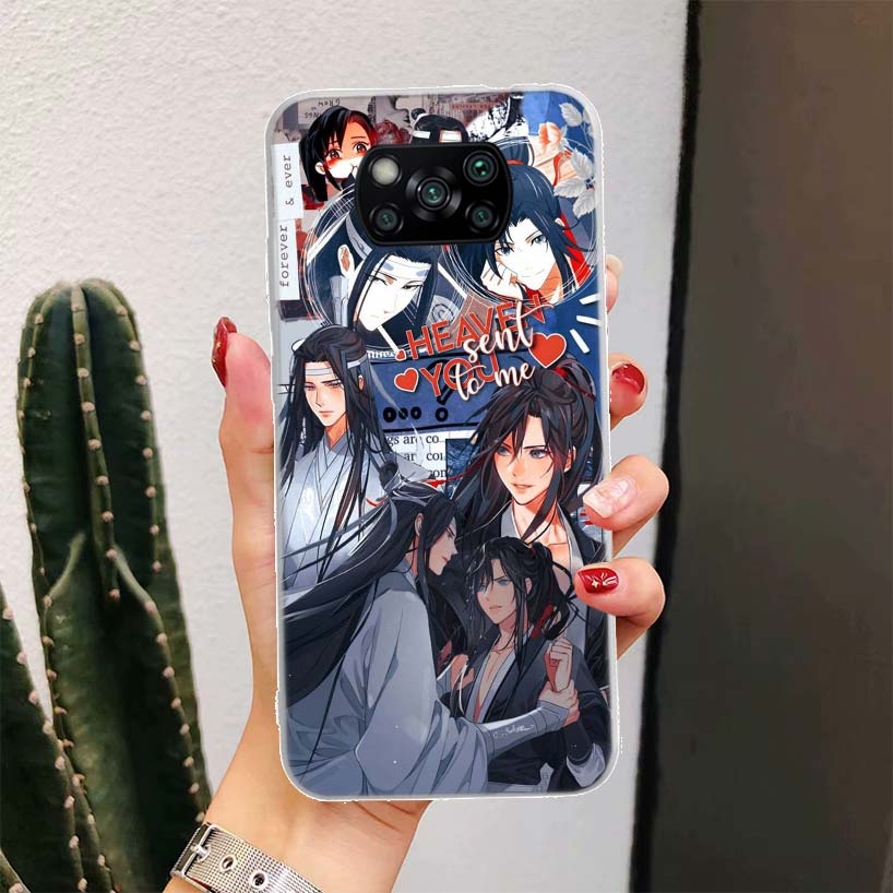 Mo Dao Zu Shi MDZS Manga For Xiaomi Poco X7 X6 X5 X4 Nfc F7 Ultra F6 F5 Pro Phone Case F4 Gt F3 M6 M5 M4 M3 5G Fundas Cover Coqu