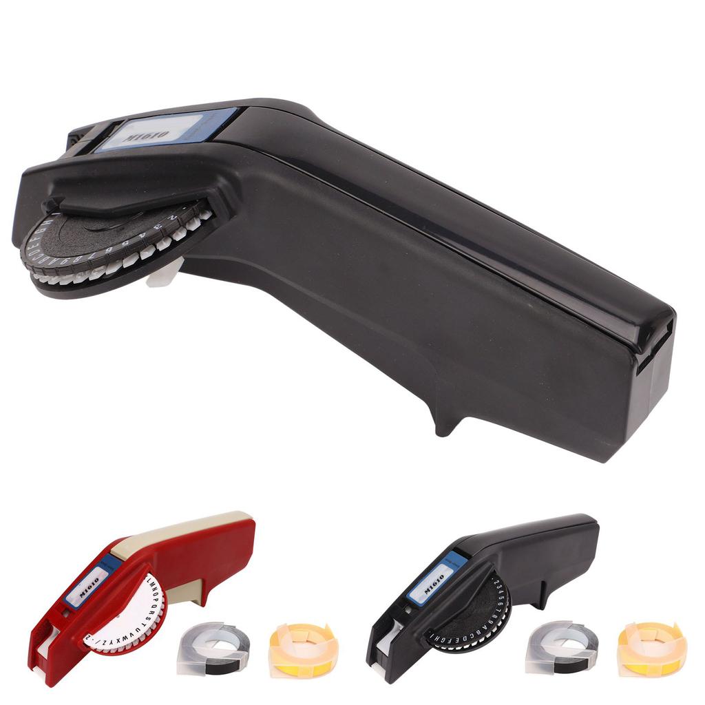 Embossing Label Maker Clear Number Letter  Hand   ABS Label Making Embosser for L
