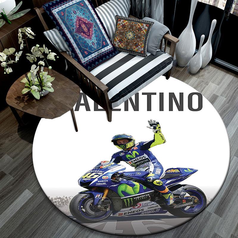Valentino Pattern Round rug,Carpet Rug for Living Room Bedroom Playroom ,Non-slip Floor Mat,Holiday Gifts and Birthday Gifts.