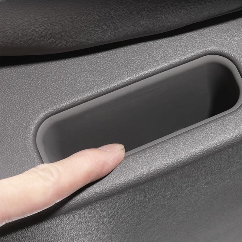 For DENZA N9 2025 2026 Second Row Seats Side Phone Slot Wireless Charging Protective Pads Interior Storage Supplies Accessories