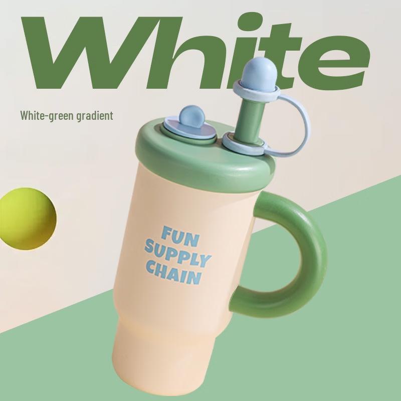 Macaron Dual-Drink Insulated Travel Mug
