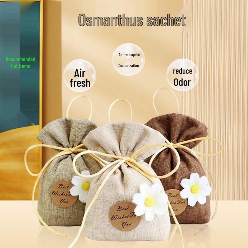 Scented Sachet: Home & Car Freshener with Small Flower Design