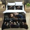 Twilight Print Bedding Set For Bedroom Soft Modern Bedspreads Comefortable Kids Duvet Cover Quilt Cover And Pillowcase