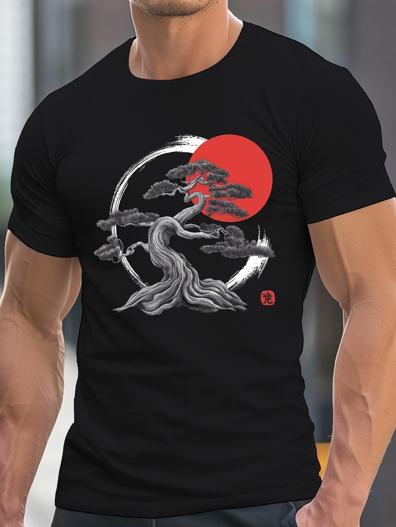 

T-Shirt y2k Slim Bonsai Tree & Red 2XL