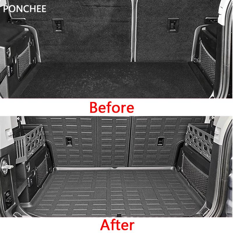 For JETOUR T2 Shanhai T2 2024-2026 Trunk Mat Waterproof and Dirt-resistant Five-seat Model Automobile Modification Supplies