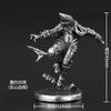 Solid Metal Blood Ocean Shark Warrior Miniature Wargame Figure Unpainted Collectible Gift For Men Car Interior Decoration