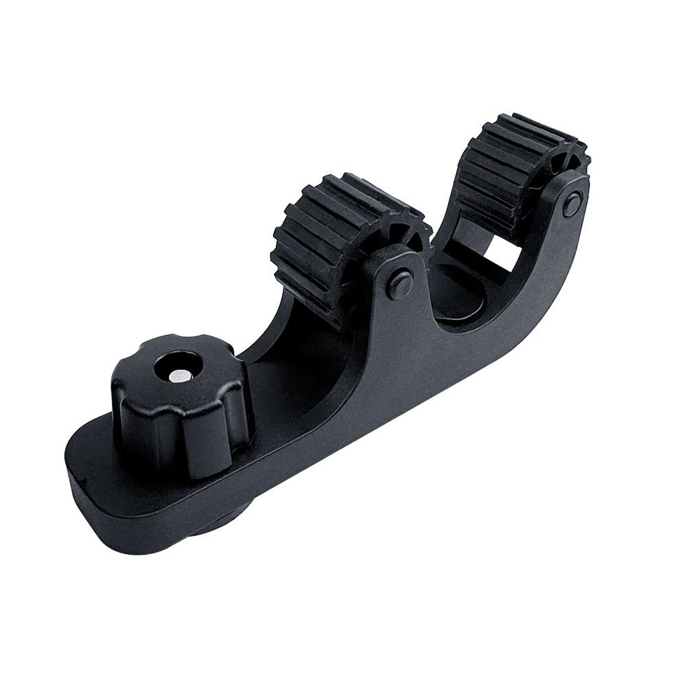2Pcs Kayak Paddle Holder with Longer Threads Bolts Kayak Track Mount Multifunctional Rod Pole Holding Tool for Kayaking